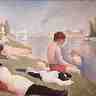 Georges Seurat, Une baignade à Asnières